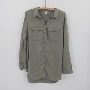 H&M  lyocell button down shirt